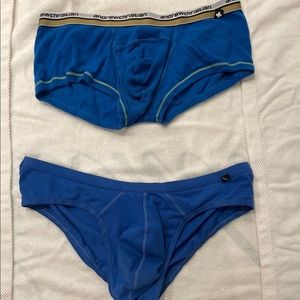 Andrew Christian brief & square brief.